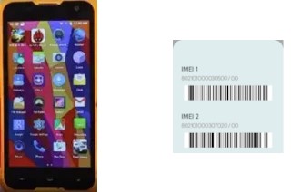 Comment voir le code IMEI dans BV5000