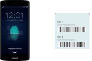 Comment voir le code IMEI dans Bluboo X6