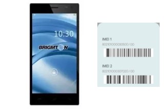 Comment voir le code IMEI dans BPhone 550QC