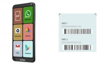 Comment voir le code IMEI dans AMICO SMARTPHONE XL NERO