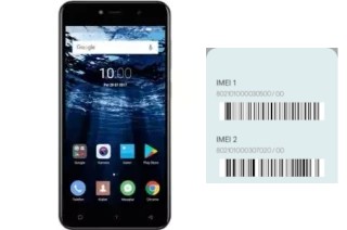 Comment voir le code IMEI dans Via P2