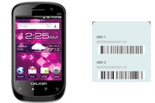 Comment voir le code IMEI dans Celkon A95