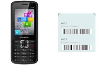 Comment voir le code IMEI dans Celkon C19