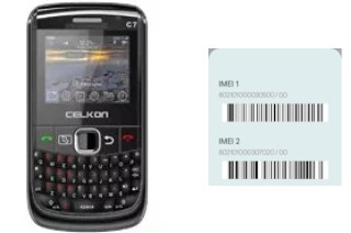 Comment voir le code IMEI dans Celkon C5