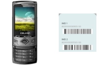 Comment voir le code IMEI dans Celkon C55