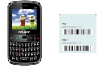 Comment voir le code IMEI dans Celkon C7