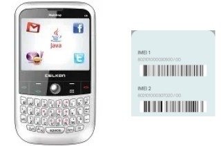 Comment voir le code IMEI dans Celkon C9