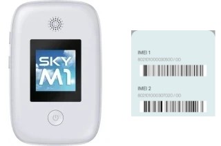 Comment voir le code IMEI dans Sky M1