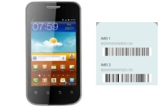 Comment voir le code IMEI dans Excite 350G