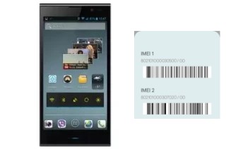 Comment voir le code IMEI dans Smartphone 5005 NFC