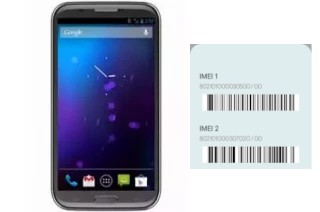 Comment voir le code IMEI dans Smartphone 5700