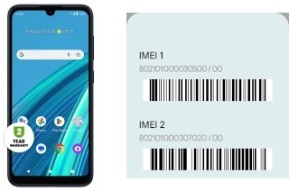 Comment voir le code IMEI dans Debut S2