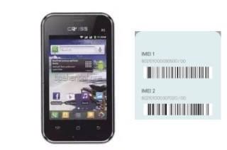 Comment voir le code IMEI dans Cross A5