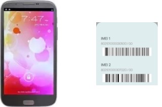 Comment voir le code IMEI dans A6589S