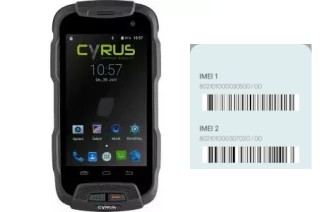 Comment voir le code IMEI dans CS23