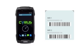 Comment voir le code IMEI dans CS30