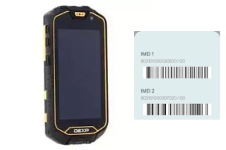 Comment voir le code IMEI dans Ixion P145 Dominator