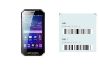 Comment voir le code IMEI dans Ixion P245 Arctic