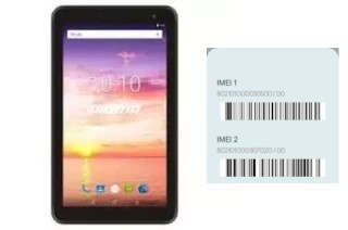 Comment voir le code IMEI dans Optima 7016N 3G