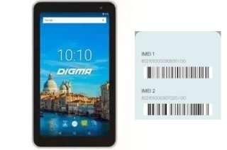 Comment voir le code IMEI dans Optima 7017N 3G