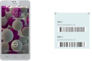 Comment voir le code IMEI dans DG-Phablet DG685