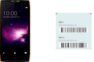 Comment voir le code IMEI dans Doogee S50