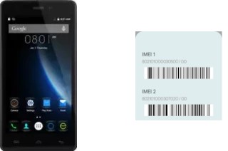 Comment voir le code IMEI dans Doogee X5S