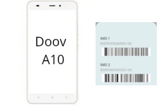 Comment voir le code IMEI dans Doov A10