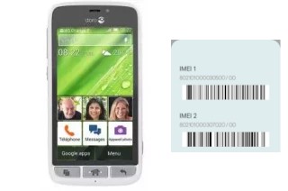 Comment voir le code IMEI dans Liberto 822