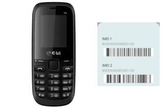 Comment voir le code IMEI dans E-tel T14