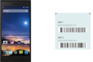 Comment voir le code IMEI dans P2000c