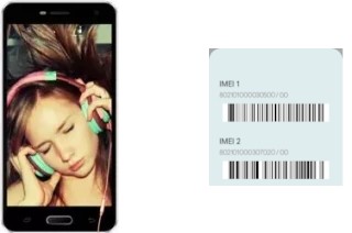 Comment voir le code IMEI dans P5000