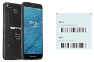 Comment voir le code IMEI dans Fairphone 3