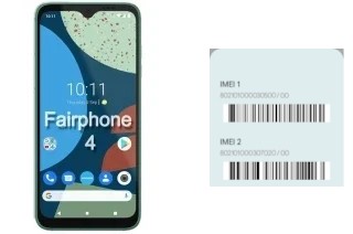 Comment voir le code IMEI dans Fairphone 4