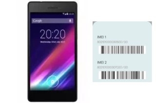 Comment voir le code IMEI dans Supreme T5