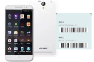 Comment voir le code IMEI dans Gplus M55