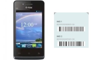 Comment voir le code IMEI dans G-Tide E70