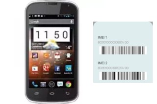 Comment voir le code IMEI dans Gaba A57