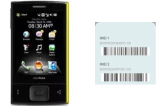 Comment voir le code IMEI dans nuvifone M20