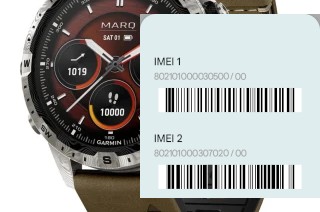 Comment voir le code IMEI dans MARQ Adventurer (Gen 2)