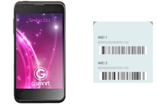 Comment voir le code IMEI dans GSmart Simba SX1