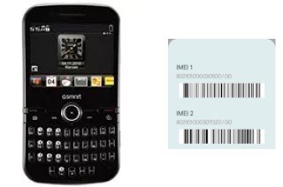 Comment voir le code IMEI dans GSmart M3447