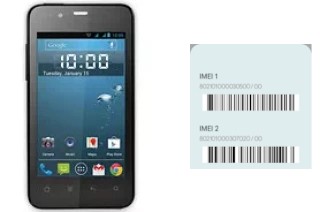 Comment voir le code IMEI dans GSmart Rio R1