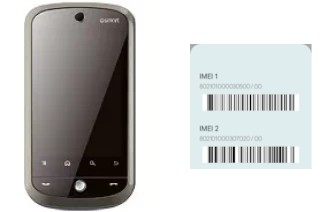 Comment voir le code IMEI dans GSmart G1310