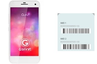 Comment voir le code IMEI dans GSmart Guru (White Edition)