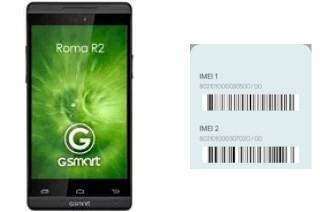 Comment voir le code IMEI dans GSmart Roma R2