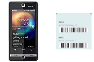 Comment voir le code IMEI dans GSmart S1205