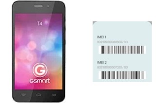 Comment voir le code IMEI dans GSmart T4 (Lite Edition)