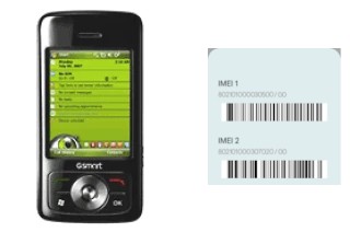 Comment voir le code IMEI dans GSmart i350