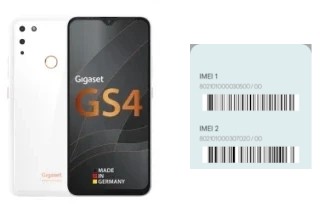 Comment voir le code IMEI dans Gigaset GS4